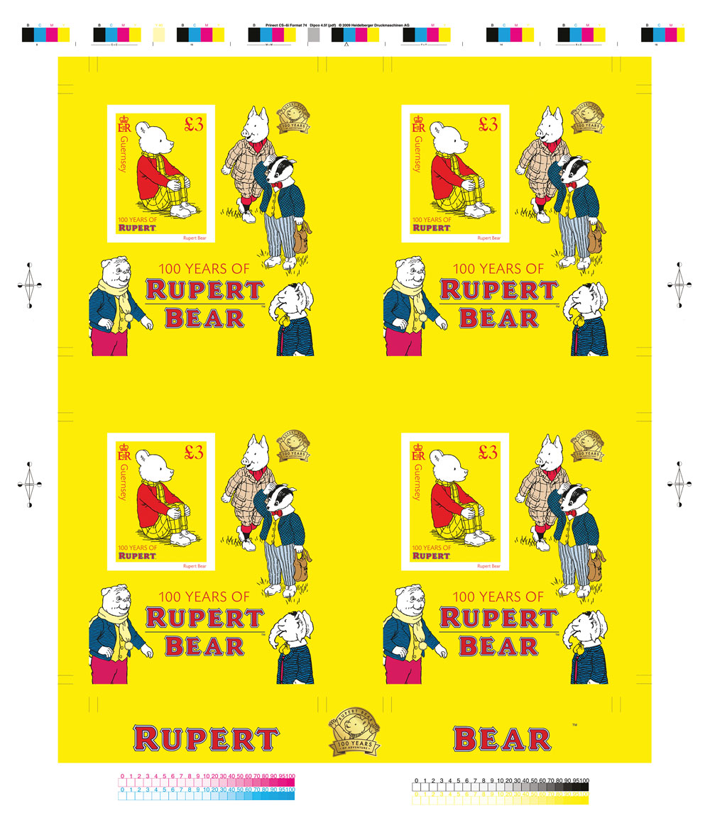 Limited Edition Uncut Imperforate Sheet